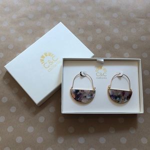 C&C California Multicolored Dangle Earrings